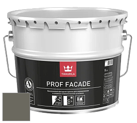 Краска Tikkurila Euro Prof Facade краска фасадная цвет RAL 7039 