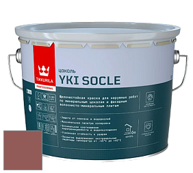 Краска Tikkurila Yki краска фасадного цоколя цвет 4871 
