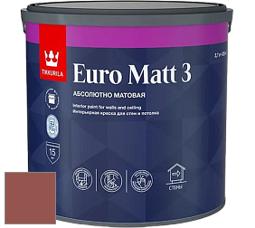 Краска Tikkurila Euro Matt 3 краска для стен и потолков цвет S418 