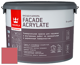 Краска Tikkurila Facade Acrylate краска внутренних и наружных работ цвет S323 