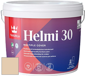 Краска Tikkurila Helmi 30 краска для мебели цвет X462 Щепка