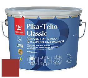 Краска Tikkurila Pika-Teho Classic краска для деревянных фасадов цвет RAL 3013 