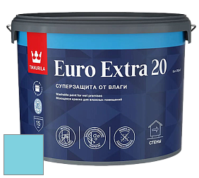 Краска Tikkurila Euro Extra 20 краска для стен и потолков цвет NCS S 0540-B10G 