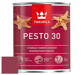 Краска Tikkurila Euro Pesto 30 эмаль цвет RAL 4002 
