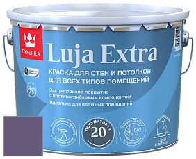 Краска Tikkurila Luja 20 Extra полуматовая краска для влажных помещений цвет N343 
