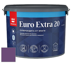 Краска Tikkurila Euro Extra 20 краска для стен и потолков цвет M342 