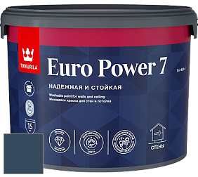 Краска Tikkurila Euro Power 7 краска для стен и потолков цвет N357 