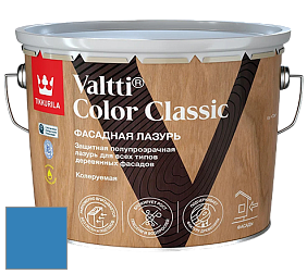 Краска Tikkurila Valtti Color Classic лазурь колеруемая для деревянного фасада цвет RAL 5012 