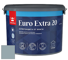 Краска Tikkurila Euro Extra 20 краска для стен и потолков цвет V438 