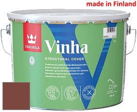 Краска Tikkurila Vinha кроющий антисептик для деревянных фасадов цвет D107 Uuni