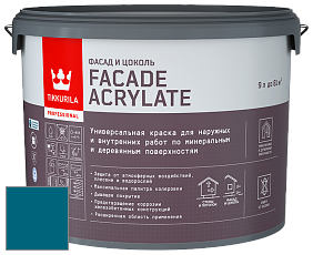 Краска Tikkurila Facade Acrylate краска внутренних и наружных работ цвет M365 