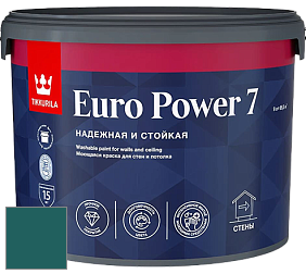 Краска Tikkurila Euro Power 7 краска для стен и потолков цвет M370 