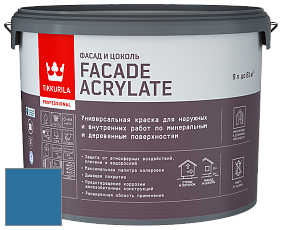 Краска Tikkurila Facade Acrylate краска внутренних и наружных работ цвет D143 