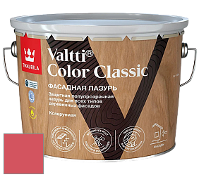 Краска Tikkurila Valtti Color Classic лазурь колеруемая для деревянного фасада цвет RAL 3017 