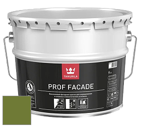 Краска Tikkurila Euro Prof Facade краска фасадная цвет NCS S 3560-G40Y 