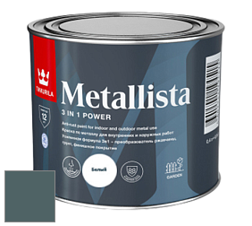 Краска Tikkurila Metallista краска по металлу цвет N441 