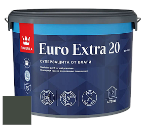 Краска Tikkurila Euro Extra 20 краска для стен и потолков цвет N378 Фикус