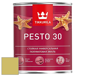 Краска Tikkurila Euro Pesto 30 эмаль цвет S391 