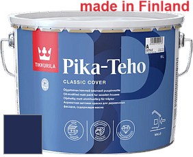 Краска Tikkurila Pika-Teho краска для деревянных фасадов цвет RAL 5013 