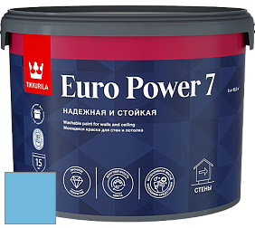 Краска Tikkurila Euro Power 7 краска для стен и потолков цвет J358 