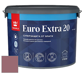 Краска Tikkurila Euro Extra 20 краска для стен и потолков цвет NCS S 4030-R10B 