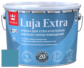 Краска Tikkurila Luja 20 Extra полуматовая краска для влажных помещений цвет NCS S 3040-B 