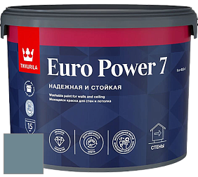 Краска Tikkurila Euro Power 7 краска для стен и потолков цвет S438 