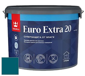 Краска Tikkurila Euro Extra 20 краска для стен и потолков цвет NCS S 5045-B10G 