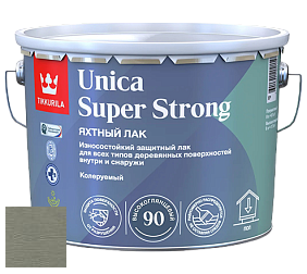 Краска Tikkurila Unica Super Strong (высокоглянцевый) лак яхтный цвет 3433 Конопля