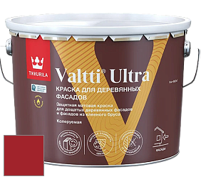 Краска Tikkurila Valtti Ultra краска для деревянных фасадов цвет RAL 3002 