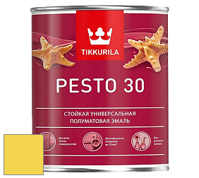 Краска Tikkurila Euro Pesto 30 эмаль цвет NCS S 0560-G90Y 