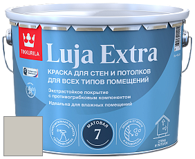 Краска Tikkurila Luja Extra 7 матовая краска для влажных помещений цвет 1909 