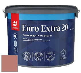 Краска Tikkurila Euro Extra 20 краска для стен и потолков цвет V418 Рустика