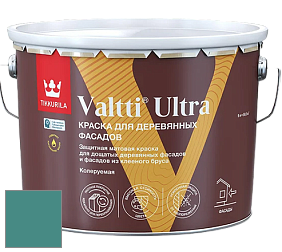Краска Tikkurila Valtti Ultra краска для деревянных фасадов цвет RAL 6033 