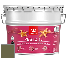 Краска Tikkurila Euro Pesto 10 эмаль цвет N450 