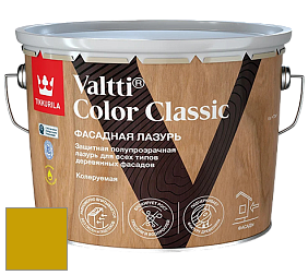 Краска Tikkurila Valtti Color Classic лазурь колеруемая для деревянного фасада цвет RAL 1005 