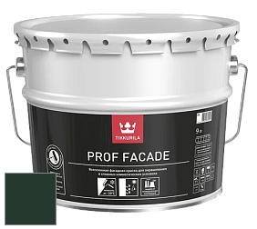 Краска Tikkurila Euro Prof Facade краска фасадная цвет RAL 6009 