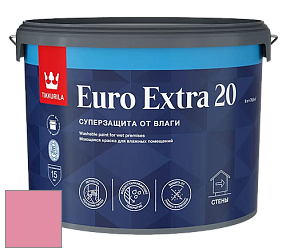 Краска Tikkurila Euro Extra 20 краска для стен и потолков цвет J336 