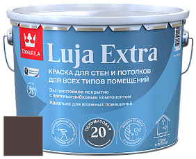 Краска Tikkurila Luja 20 Extra полуматовая краска для влажных помещений цвет NCS S 8010-Y90R 