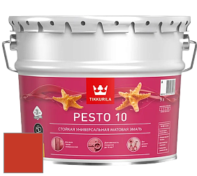 Краска Tikkurila Euro Pesto 10 эмаль цвет RAL 2002 