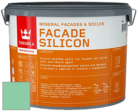 Краска Tikkurila Facade Silicon краска фасадная цвет NCS S 1040-G 