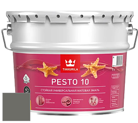 Краска Tikkurila Euro Pesto 10 эмаль цвет V497 