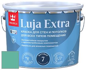 Краска Tikkurila Luja Extra 7 матовая краска для влажных помещений цвет NCS S 2040-B80G 