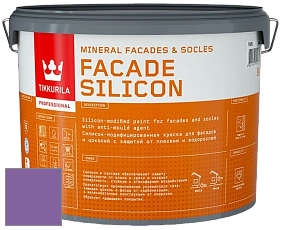 Краска Tikkurila Facade Silicon краска фасадная цвет RAL 4005 