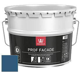 Краска Tikkurila Euro Prof Facade краска фасадная цвет RAL 5009 