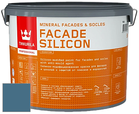 Краска Tikkurila Facade Silicon краска фасадная цвет Q440 