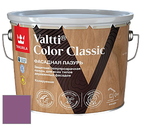 Краска Tikkurila Valtti Color Classic лазурь колеруемая для деревянного фасада цвет RAL 4001 