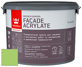 Краска Tikkurila Facade Acrylate краска внутренних и наружных работ цвет NCS S 0560-G30Y 