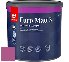 Краска Tikkurila Euro Matt 3 краска для стен и потолков цвет L338 