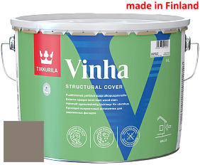 Краска Tikkurila Vinha кроющий антисептик для деревянных фасадов цвет Q705 